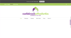 Desktop Screenshot of castleknockorthodontics.ie